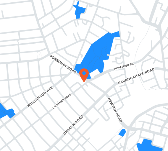 Sitemaker's location indicated on a map